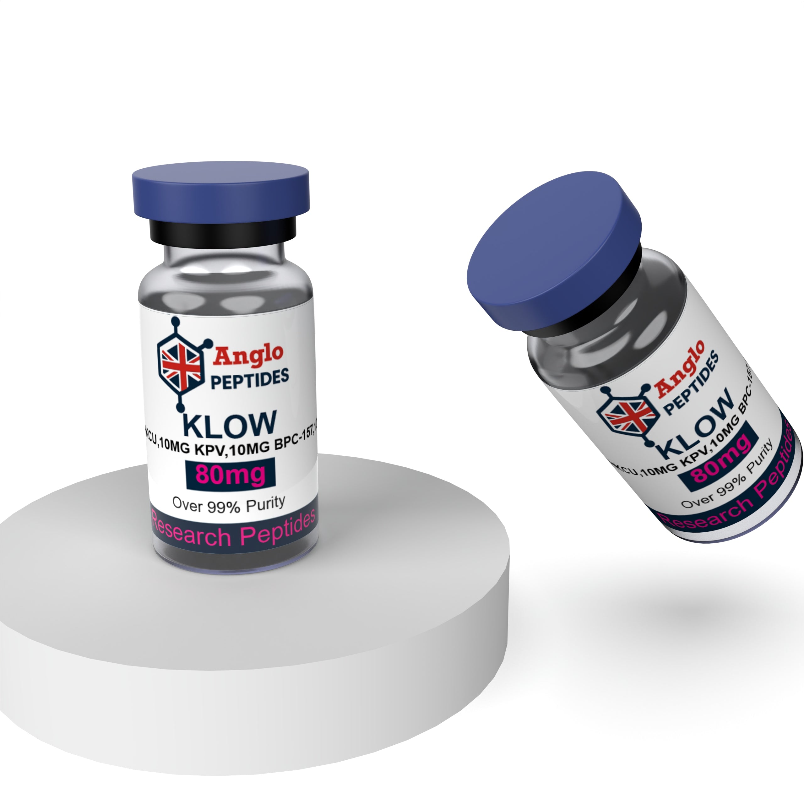 klow Blend 80mg Vial. (NEW BATCH 106) Research Peptide