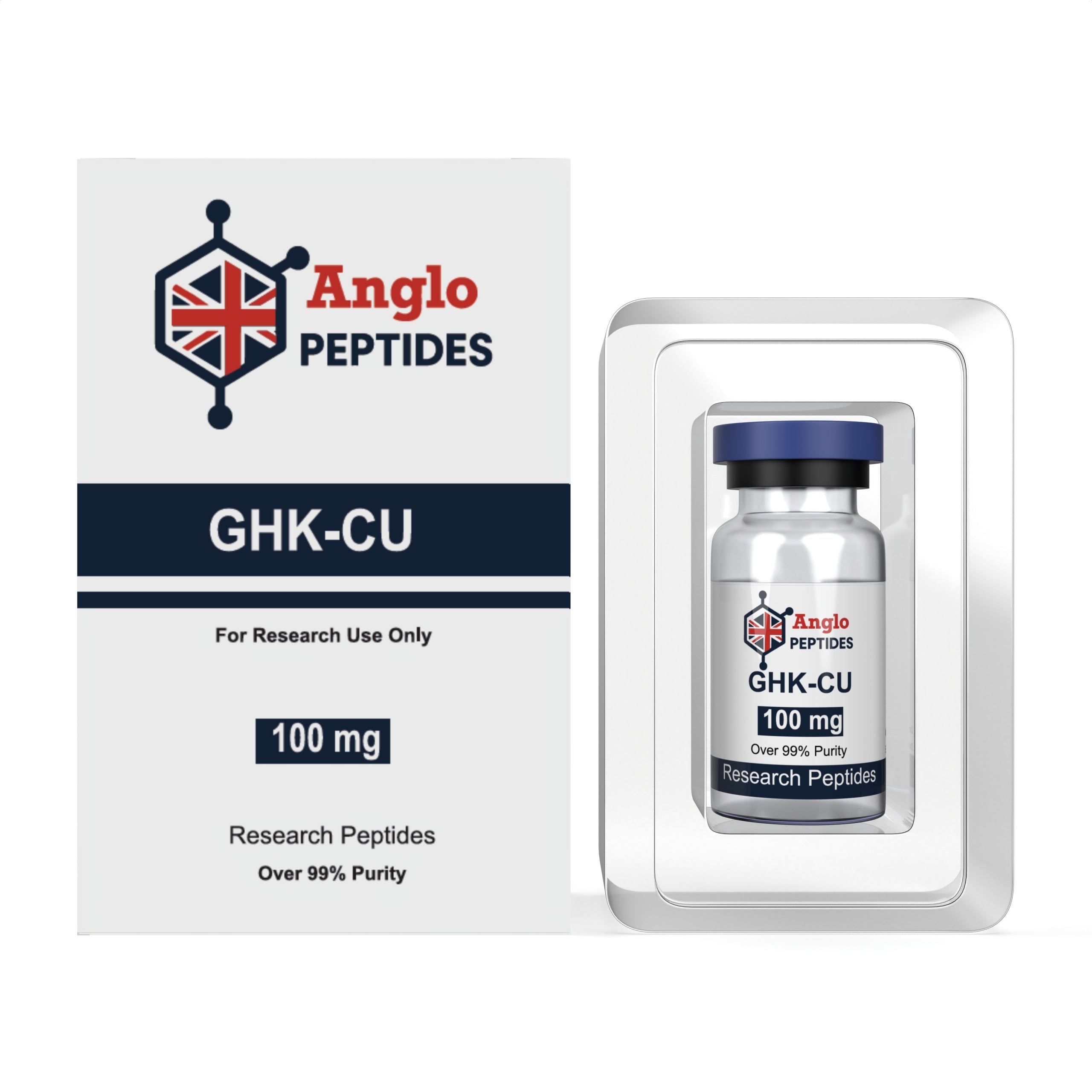 GHK-Cu – 100mg (NEW BATCH #103) Research Peptide
