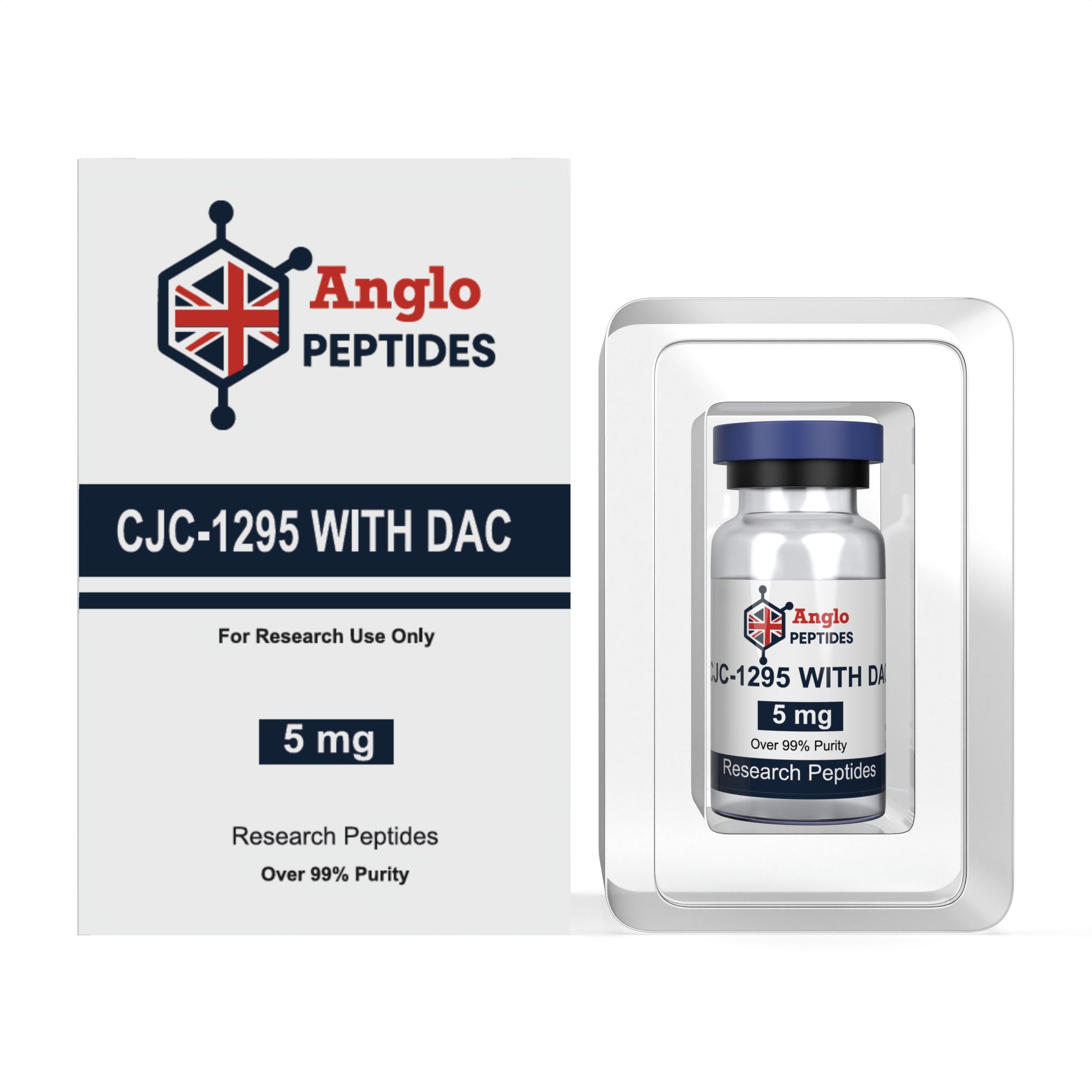 CJC-1295 with DAC – 5mg Research Peptide