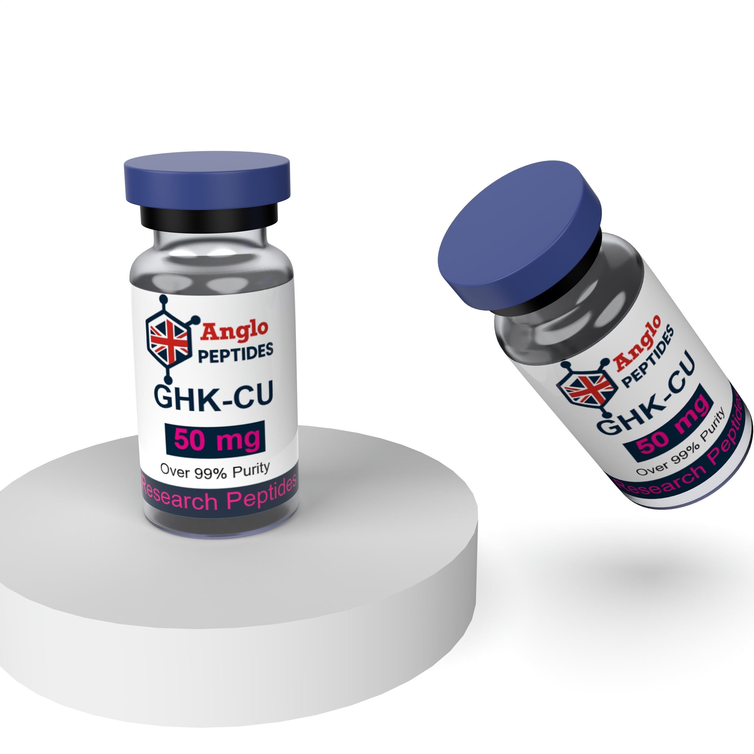 GHK-Cu – 50mg batch #102 Research Peptide